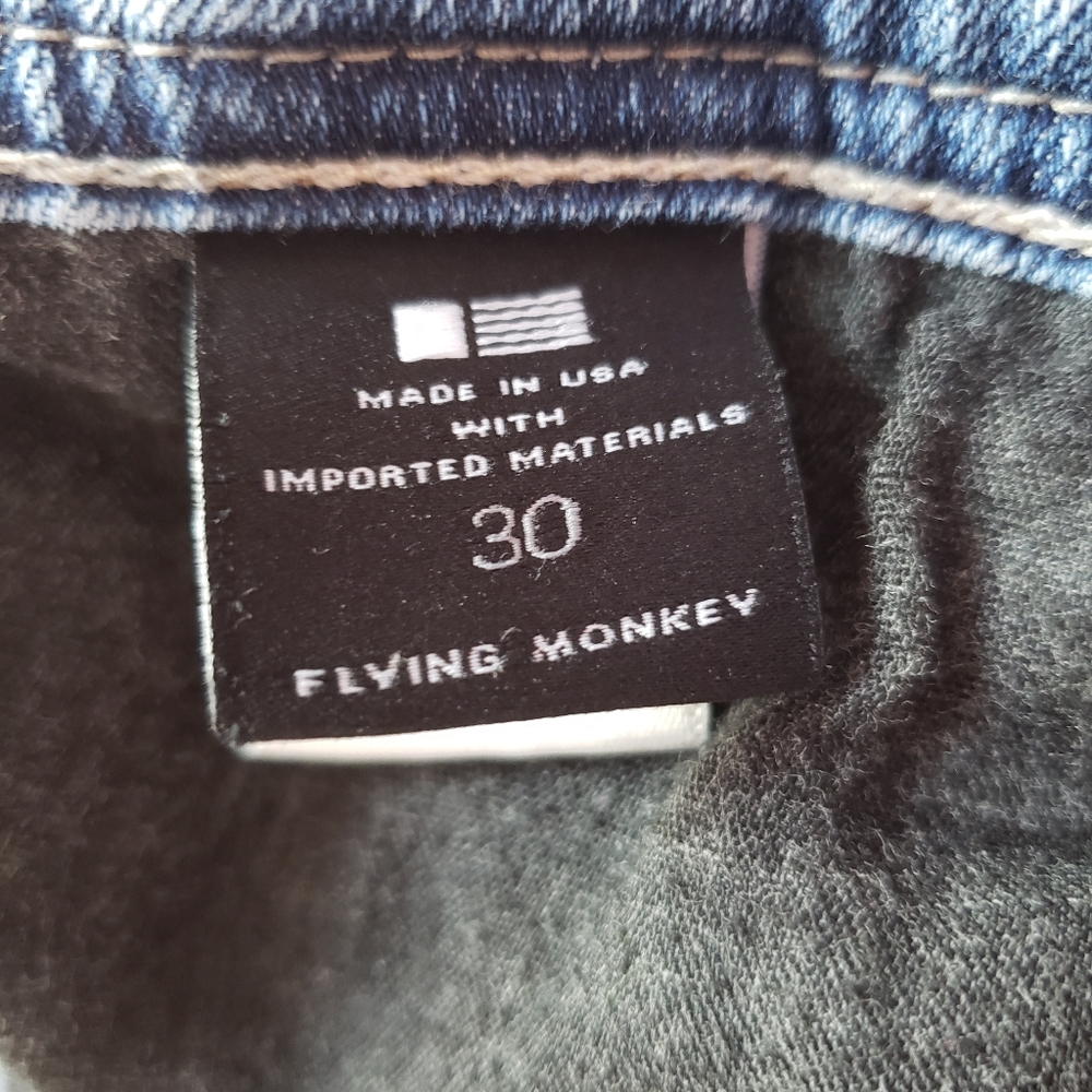 flying monkey Mid Rise Shorts - Picture 3 of 3